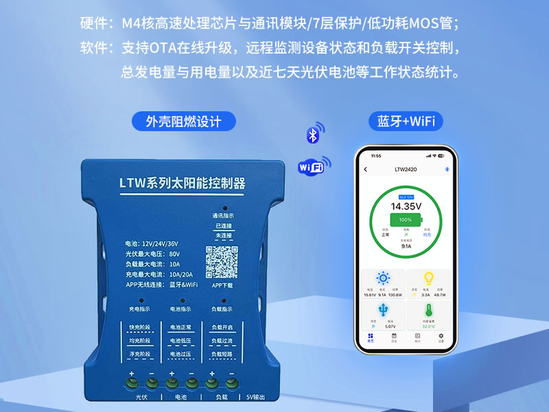 LTW Series Solar Charger Controller